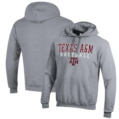 Texas A&M Aggies Champion Baseball Stack Pullover Hoodie