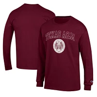 Men's Champion Maroon Texas A&M Aggies 12th Man Long Sleeve T-Shirt