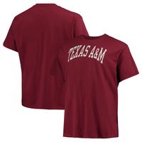 Men's Champion Maroon Texas A&M Aggies Big & Tall Arch Team Logo T-Shirt