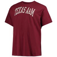 Men's Champion Maroon Texas A&M Aggies Big & Tall Arch Team Logo T-Shirt