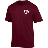 T-shirt Champion Texas A&M Aggies Stack 2-Hit pour homme