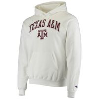 Men's Champion White Texas A&M Aggies Campus Classic Pullover Hoodie