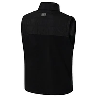 Gilet zippé noir pour homme Colosseum Texas A&M Aggies Block The Sun