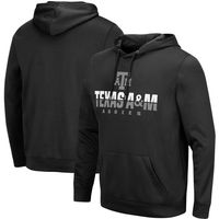 Men's Colosseum Black Texas A&M Aggies Lantern Pullover Hoodie