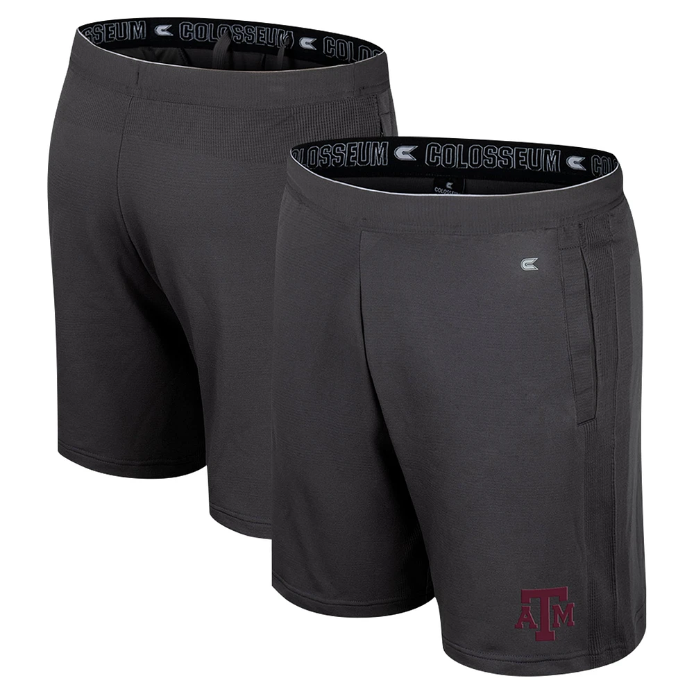 Men's Colosseum Charcoal Texas A&M Aggies Forget Shorts