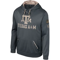 Sweat à capuche Colosseum Charcoal Texas A&M Aggies OHT pour hommes