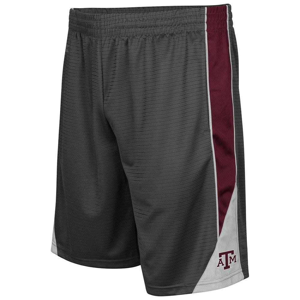 Men's Colosseum Charcoal Texas A&M Aggies Turnover Shorts