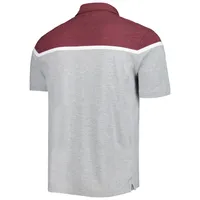 Men's Colosseum Heather Gray Texas A&M Aggies Chamberlain Polo