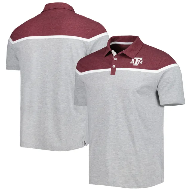 Lids Louisville Cardinals Colosseum Chamberlain Polo - Heather Gray