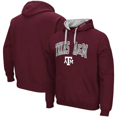 Texas A&M Aggies Colosseum Big & Tall Arch Logo 2.0 Pullover Hoodie - Maroon