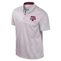 Polo Marty Rival marron Colosseum pour homme Texas A&M Aggies de grande taille