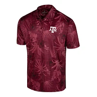 Men's Colosseum Maroon Texas A&M Aggies Big & Tall Palms Polo