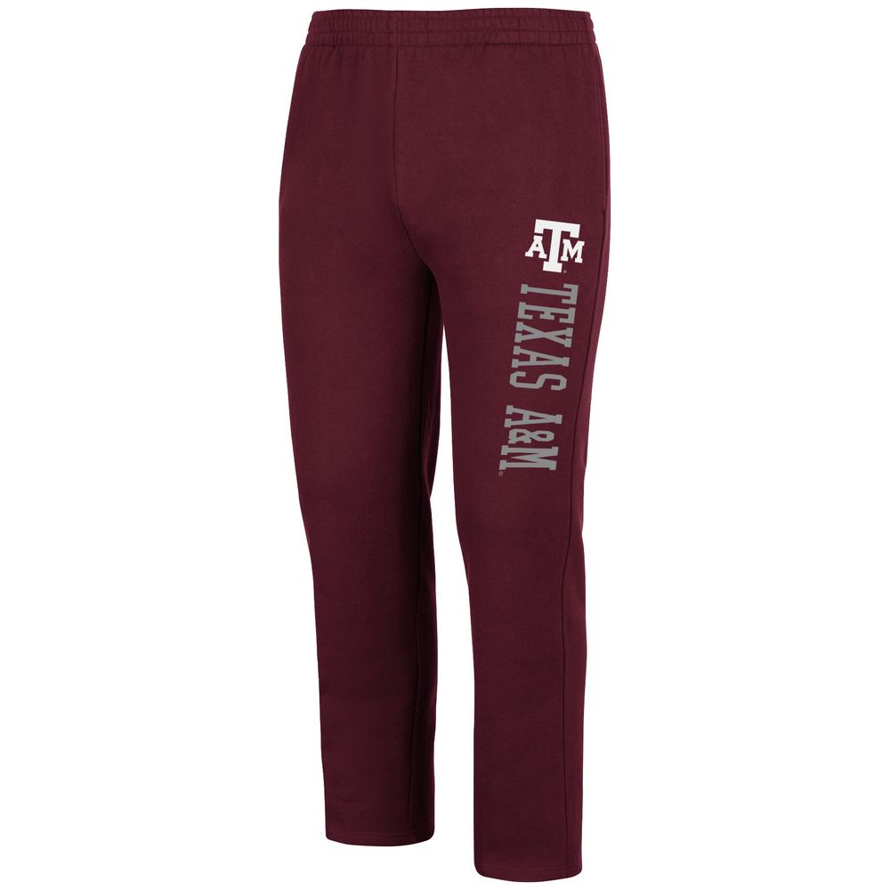 Men's Colosseum Maroon Texas A&M Aggies Fleece Pants