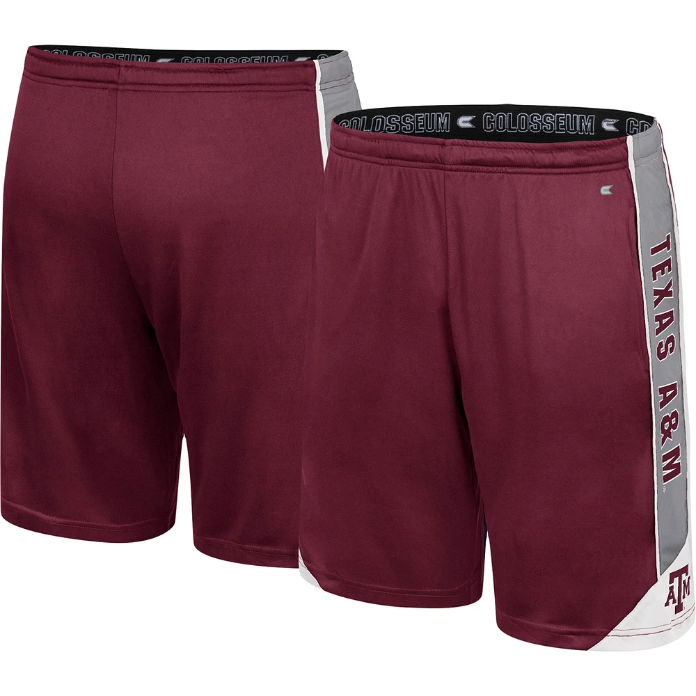 Men's Colosseum Maroon Texas A&M Aggies Haller Shorts