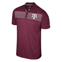 Men's Colosseum Maroon Texas A&M Aggies Langmore Polo