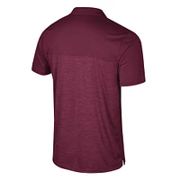 Men's Colosseum Maroon Texas A&M Aggies Langmore Polo