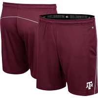 Men's Colosseum Maroon Texas A&M Aggies Laws of Physics Shorts