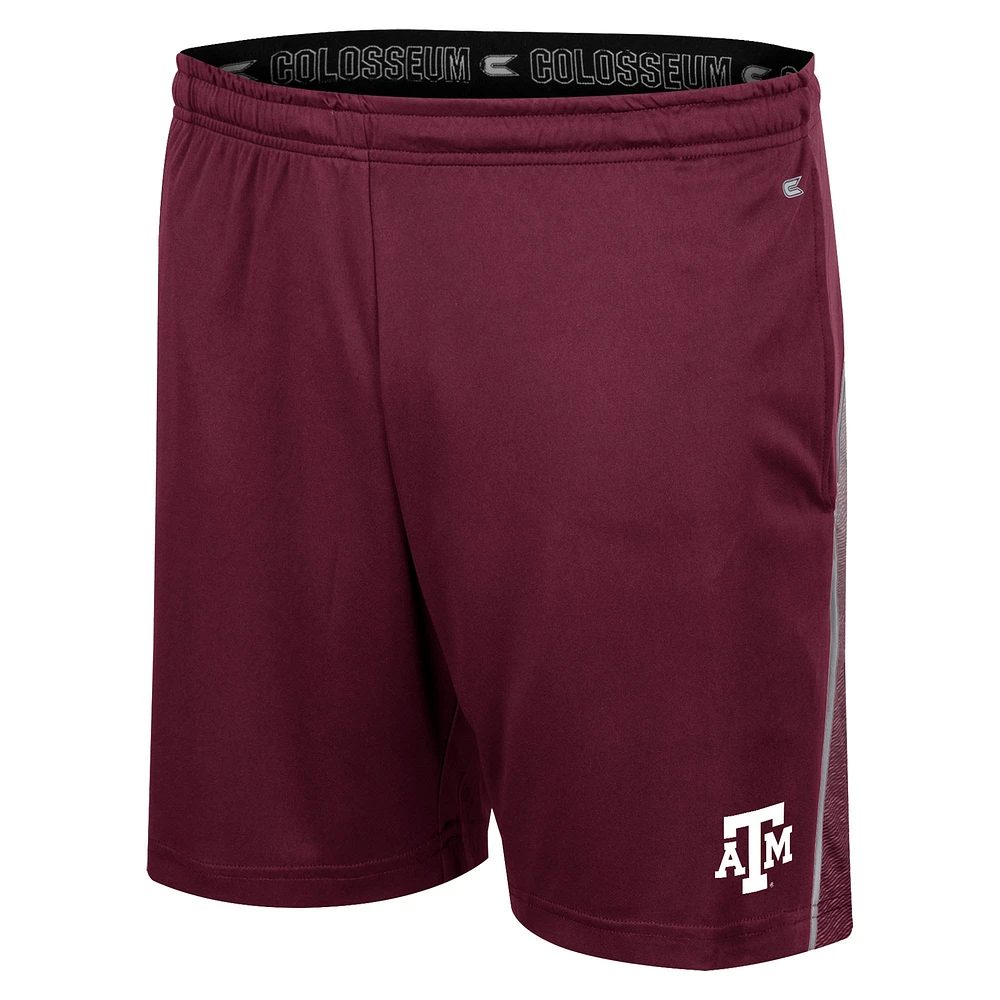 Men's Colosseum Maroon Texas A&M Aggies Laws of Physics Shorts