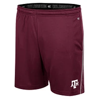 Men's Colosseum Maroon Texas A&M Aggies Laws of Physics Shorts