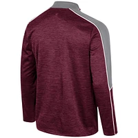 Veste à demi-fermeture éclair Marled Texas A&M Aggies Colosseum pour homme