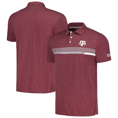 Men's Colosseum  Maroon Texas A&M Aggies No Problemo Polo