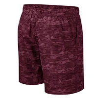 Short de bain Colosseum Maroon Texas A&M Aggies Ozark pour hommes