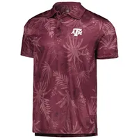 Men's Colosseum Maroon Texas A&M Aggies Palms Team Polo