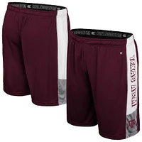 Men's Colosseum Maroon Texas A&M Aggies Quantum Shorts