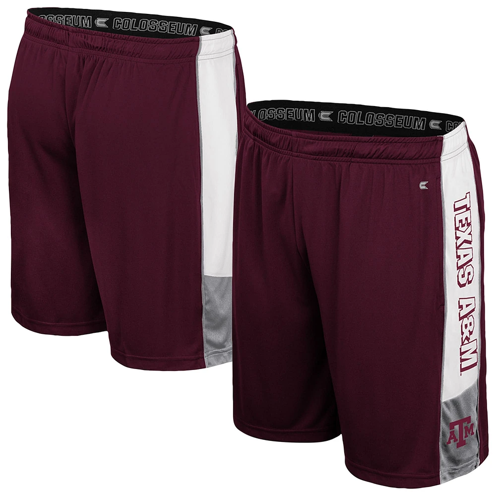 Men's Colosseum Maroon Texas A&M Aggies Quantum Shorts