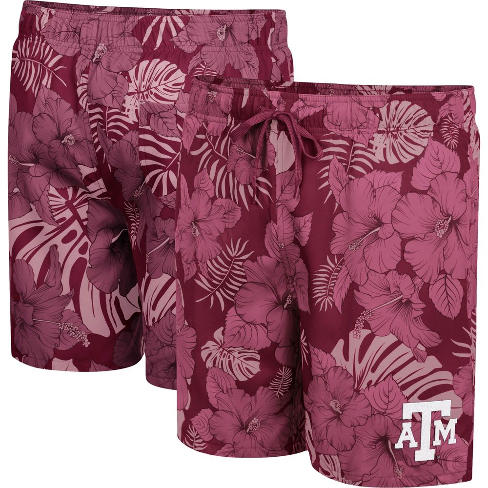 Men's Colosseum Maroon Texas A&M Aggies The Dude Swim Shorts