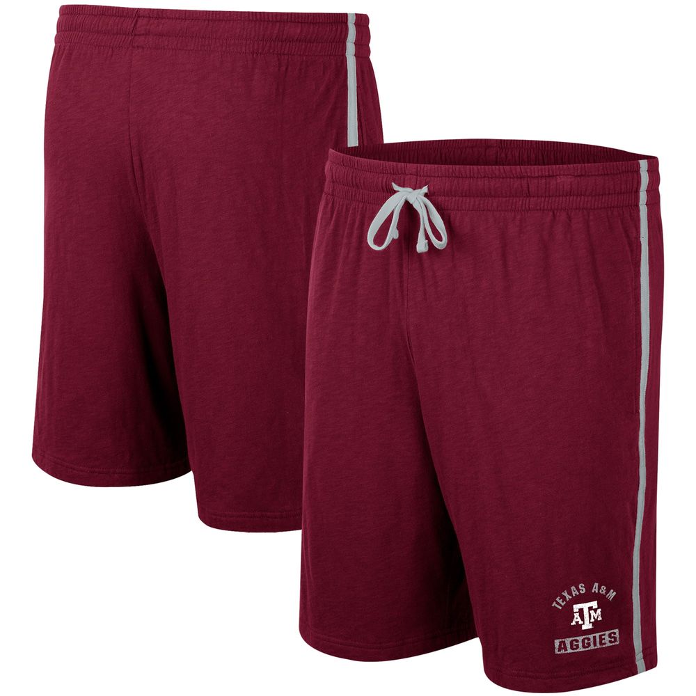 Men's Colosseum Maroon Texas A&M Aggies Thunder Slub Shorts