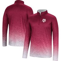 Men's Colosseum Maroon Texas A&M Aggies Walter Quarter-Zip Windshirt