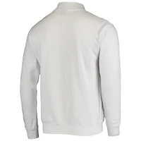 Men's Colosseum White Texas A&M Aggies Tortugas Logo Quarter-Zip Jacket
