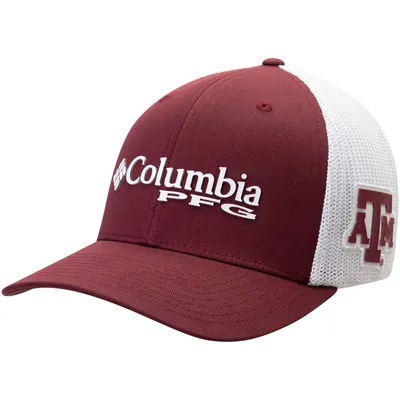 Texas A&M Aggies Columbia Collegiate PFG Flex Hat - Maroon