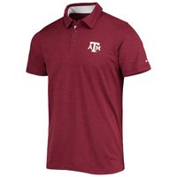 Men's Columbia Maroon Texas A&M Aggies Tech Trail Omni-Shade Polo