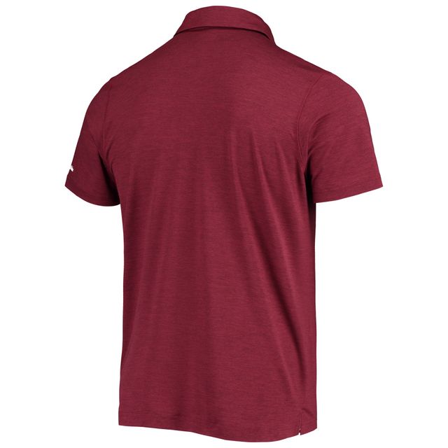 Polo Columbia Maroon Texas A&M Aggies Tech Trail Space-Dye Omni-Shade pour homme
