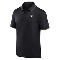 Polo piqué noir Texas A&M Aggies Front Office Fanatics pour hommes