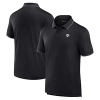 Polo piqué noir Texas A&M Aggies Front Office Fanatics pour hommes