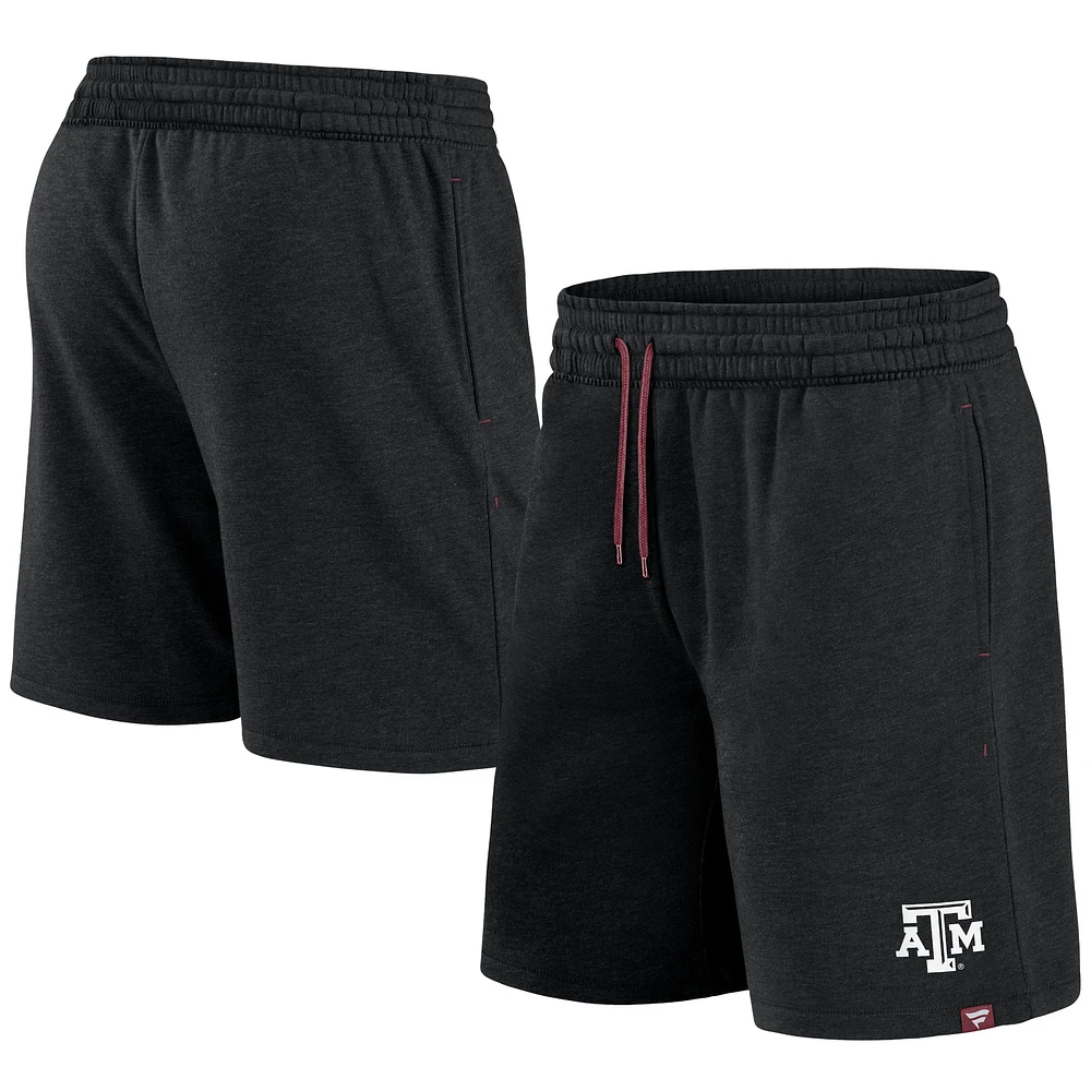 Short noir avec logo principal Fanatics Texas A&M Aggies pour hommes