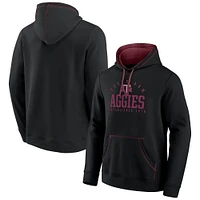 Men's Fanatics Black Texas A&M Aggies Toppler Fleece Pullover Hoodie