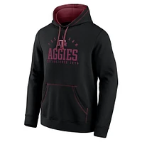 Men's Fanatics Black Texas A&M Aggies Toppler Fleece Pullover Hoodie