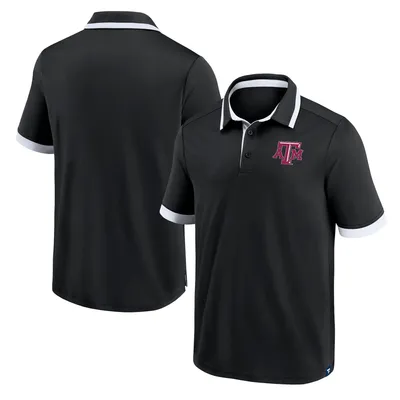 Texas A&M Aggies Fanatics Branded Color Block Polo - Black