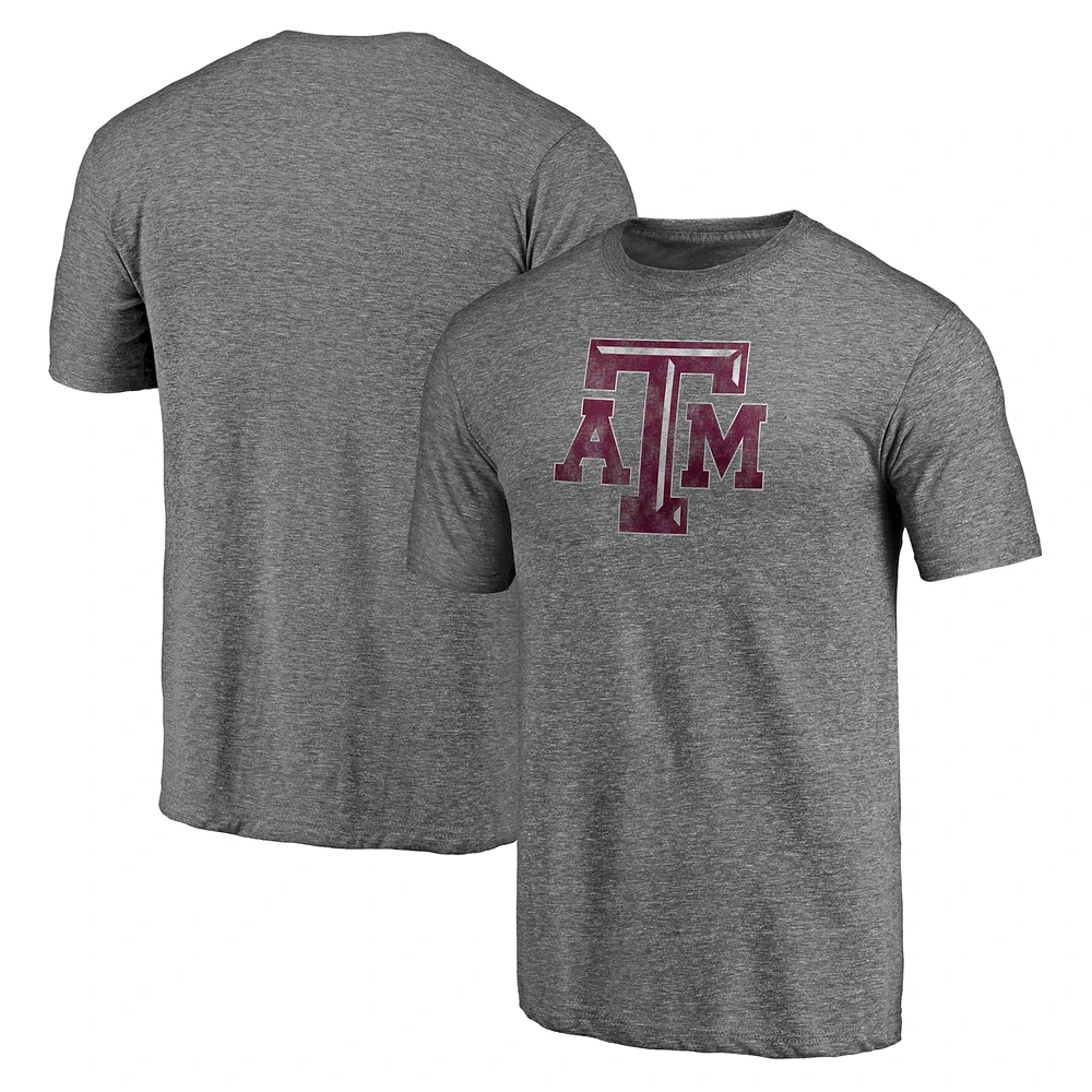 T-shirt tri-blend classique gris Texas A&M Aggies Fanatics pour hommes