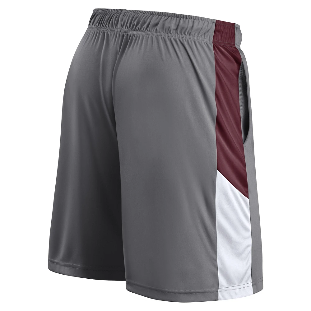 Men's Fanatics Gray Texas A&M Aggies Logo Shorts