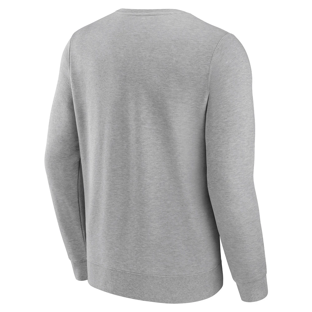 Men's Fanatics Gray Texas A&M Aggies Standard Division Fleece Pullover Sweatshirt
