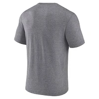 Men's Fanatics Heather Gray Texas A&M Aggies Favorite Play Tri-Blend T-Shirt