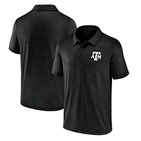 Polo à logo principal Fanatics Heather Grey Texas A&M Aggies pour hommes