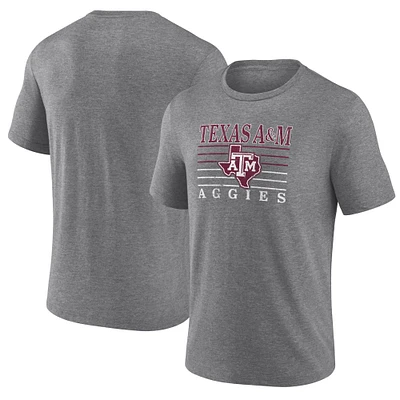 Men's Fanatics  Heather Gray Texas A&M Aggies Remarkable Endurance T-Shirt