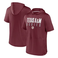 T-shirt à capuche Core Read pour homme Fanatics Maroon Texas A&M Aggies