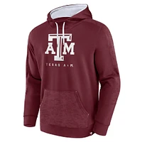 Sweat à capuche Fanatics Maroon Texas A&M Aggies Defender pour hommes